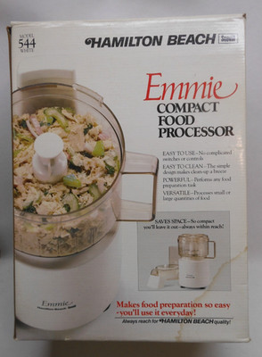 Hamilton Beach Emmie Compact Food Processor Model 544 - New in original box