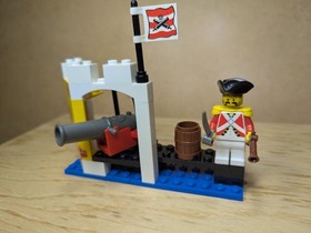 Lego 1795 used Vintage Pirates Imperial Cannon no manual & box