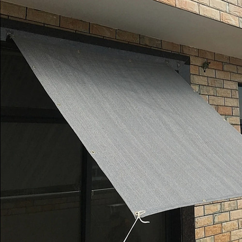 Gray HDPE SunShade Net Balcony Netting Yard Pergolas Sun Canopy Sun Shading Sail - Picture 19 of 25