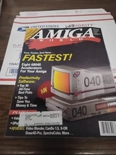 Amiga World -  Lot Of 6 1992