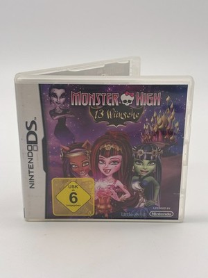 NDS Nintendo 3DS - Monster High: 13 Wünsche - CIB/PAL