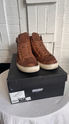 Banana Republic Men s Dext High Top Sneaker Cognac Suede 10 1/2