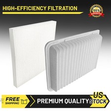 Engine Air Filter & Cabin Air Filter For 2005 - 2022 Toyota Tacoma L4 2.7L