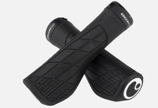 Ergon GA30 Lock On Handlebar Grips Comfort Wrist Support Ergo MTB eBike BLACK