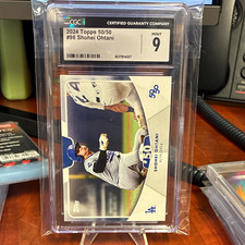 Topps 2024 50/50 Shohei Ohtani #98 Dodgers CGC Mint 9 Graded