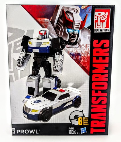 TRANSFORMERS Generations PROWL Autobot Action Figure HASBRO NIB Sealed **NEW** - Afbeelding 1 van 8