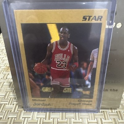 Michael Jordan 1991 STAR CO. Gold Variant Parallel 1/1000 CARD# 3 Bulls GOAT HOF