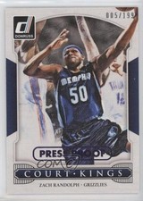 2014 Panini Donruss Court Kings Press Proof Purple 5/199 Zach Randolph #4 0u2j