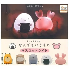 Yokomizo Yuri's Creature Mascot Light / Capsule Toy 5 Type Comp Set Gacha