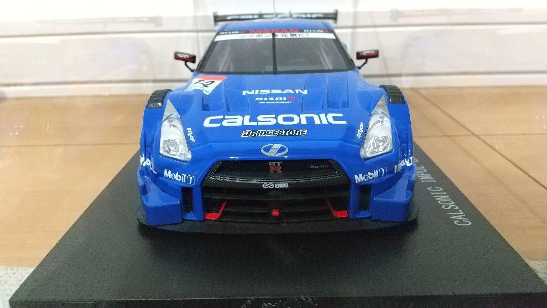 自動車 EBBRO 1/18 CALSONIC INPUL GT-R R35 Rare Nissan CALSONIC INPUL GT-R R35 EBBRO 1/18 with box F/S