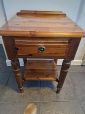 Ducal England - Solid Victoria Pine Bedside Table ~ antique farmhouse cottage