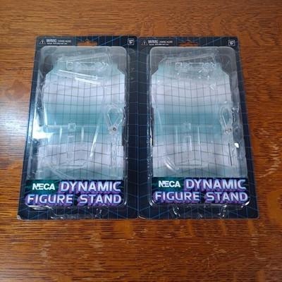 NECA Dynamic Action Figure Stand  For 6'' to 8'' Action Poses New Sealed LOT OF 2