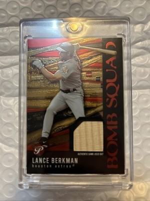 2003 Topps Pristine - Bomb Squad Lance Berkman #PBS-LB2 (MEM)