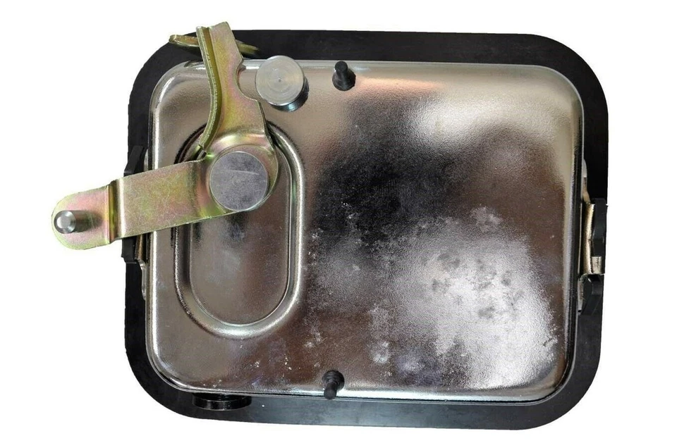 fits 1987 to 1990 Wrangler Exterior Door Handle Front Left Chrome Full Door Foto 2 de 2