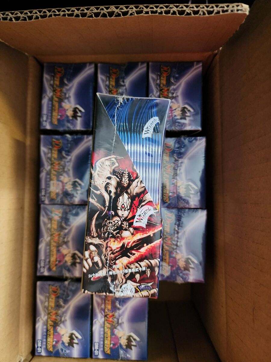 Duel Masters DM01 Chinese BOOSTER BOX 24 Packs WotC Vintage Duel Masters DM01 Chinese BOOSTER BOX 24 Packs WotC Vintage