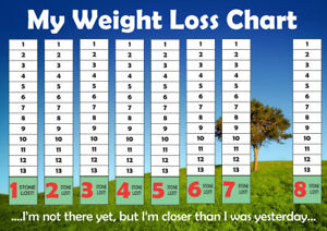 Weight Loss Goal Chart