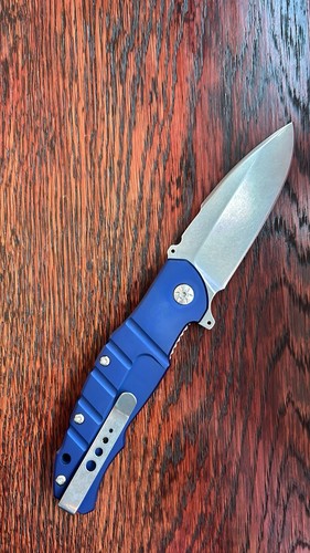New In Box! Maserin 404/B Pitbull Knife Made In Italy DISCONTINUED - Picture 3 of 8