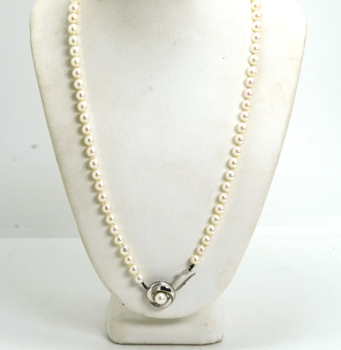 Vintage 2024 mikimoto clasp