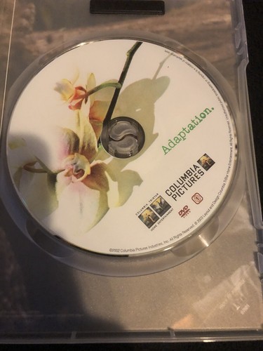 Adaptation DVD Widescreen Nicolas Cage Meryl Streep Chris Cooper 2002 Unsealed - Picture 3 of 5