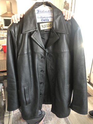 m julian wilson leather jacket xl