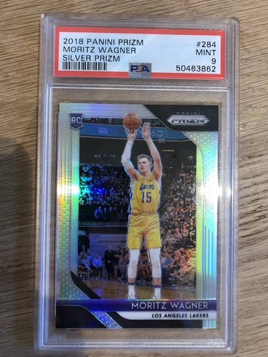 2018 Panini Prizm Moritz Wagner Silver RC PSA 9