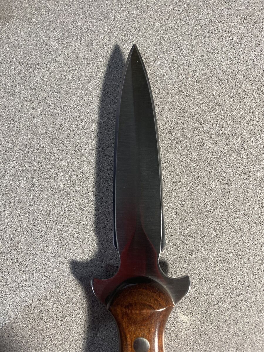 Vintage Western Boot Knife 777 With Rosewood Handle NO Vintage Western Boot Knife 777 With Rosewood Handle NO