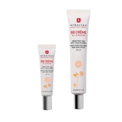 ERBORIAN BB Cream au Ginseng #CLAIR SPF20 5mL / 15mL / 40mL