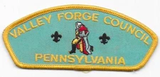 Valley Forge Council Strip CSP Vintage Boy Scouts of America BSA Right Twill