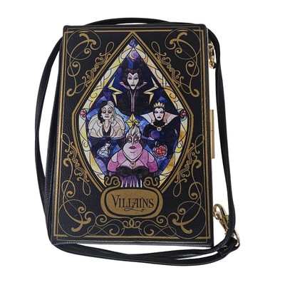 Loungefly Disney Villains Book Purse Amazon.com: Loungefly Disney Villains Books Womens Double  main image 3