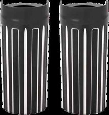 AN Al Fork Boot Covers Pair 10g Blk 2in Over ...