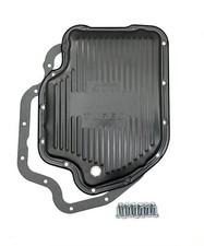 Gm Transmission Oil Pan Th400 Turbo 400 Steel Stock Capacity Hot Rod Kit Black