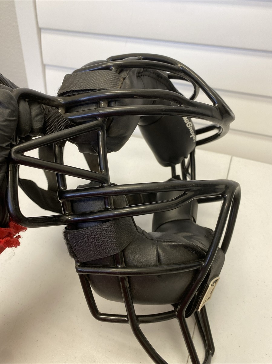 Masque De Receveur/arbitre Baseball MacGregor MCB 27 Vert Rembourré