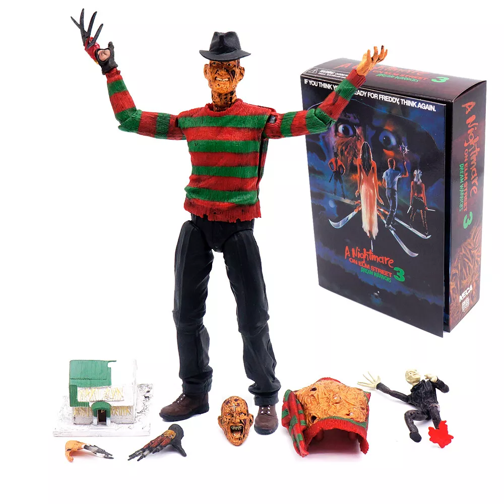 NECA Freddy Krueger Nightmare On Elm Street 3 Dream 7 Horror Toy Halloween  Gift