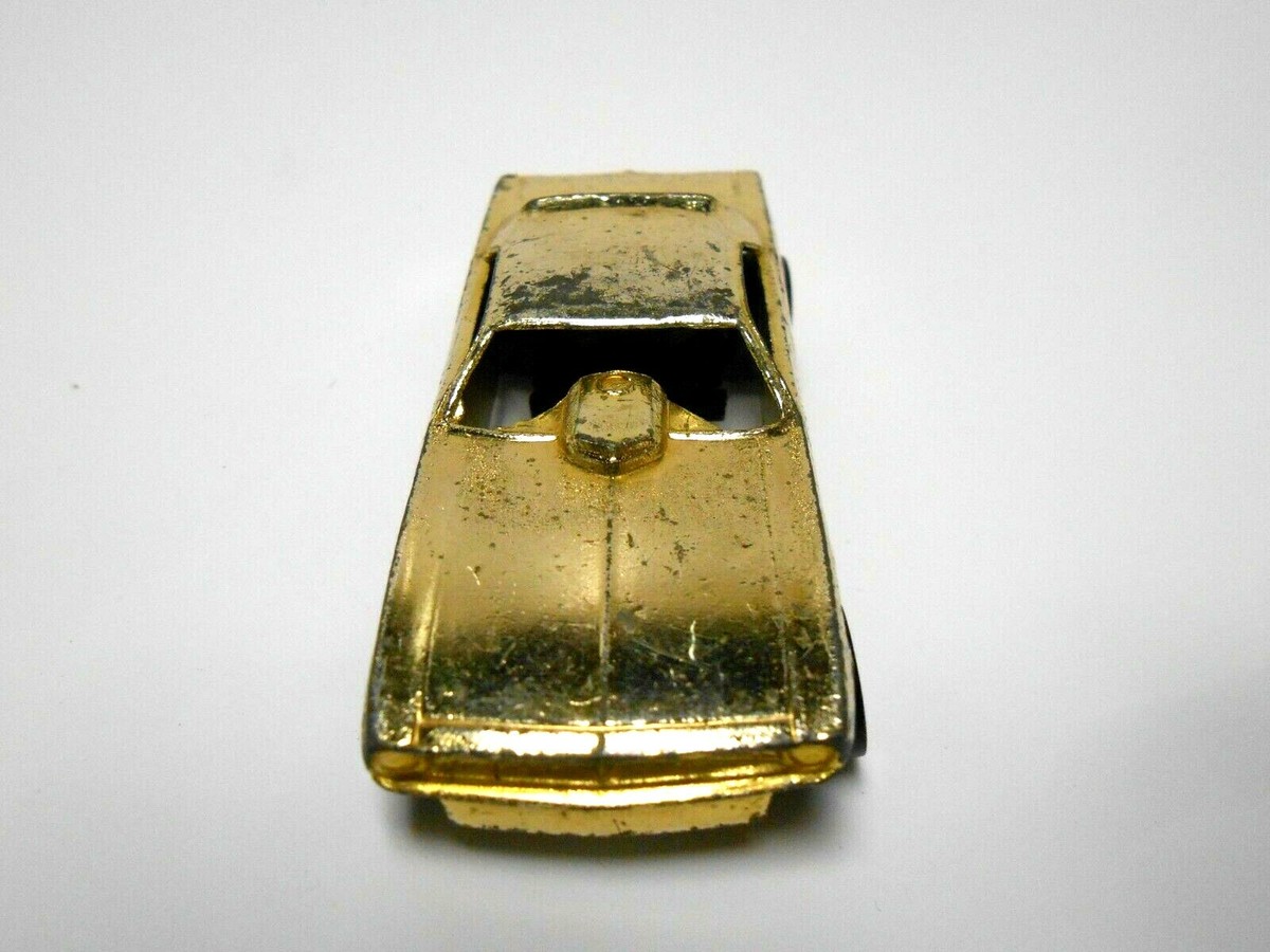 Original 1969 HOT WHEELS Gold Chrome Hemi Hauler Top Eliminator