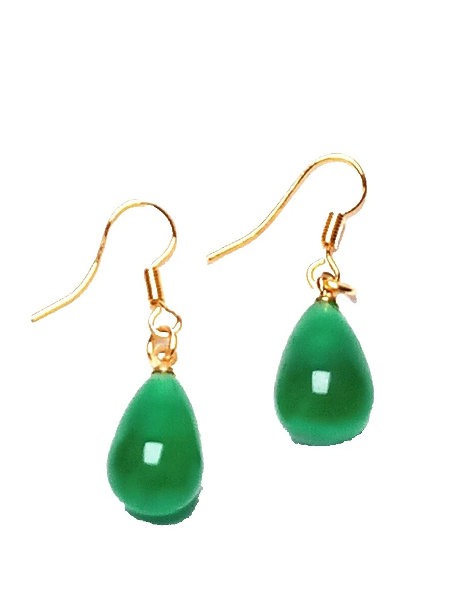 Chalcedony Yellow Gold Filled Fashion Jewelry