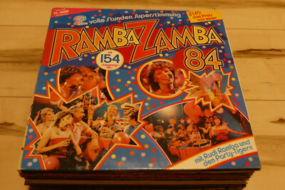 Rudi Ramba - Ramba Zamba '84 - Party Schlager Nonstop - Doppel-Album Vinyl 2LP