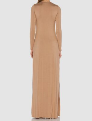 rachel pally long sleeve maxi dress Rachel Pally Long Sleeve Jolene Women's Dress Sandstone : SM (US 4)
