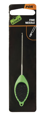 Fox Edges Micro Fine Needle green Feine Ködernadel Grün für Boilies Pop Ups