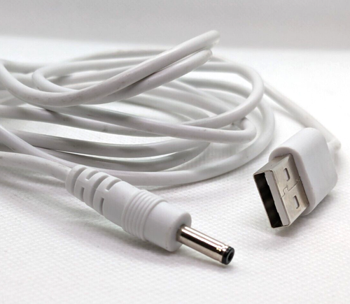USB to 2.5mm DC 2 Pole Charging Cable 18mm Adapter for Electronic Devices #774 - Picture 2 of 4