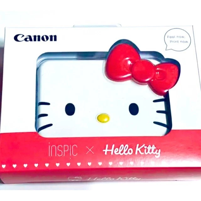 Canon iNSPiC PV-123 Hello Kitty Smartphone Photo Printer Mini New
