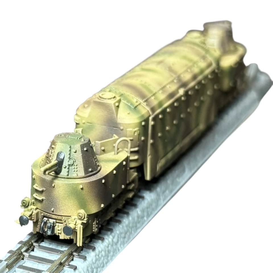 Z Scale Panzertriebwagen Nr.16 PzTrWg German Heavy Armored Train Kit WW2 Nr16 - Image 2 of 4