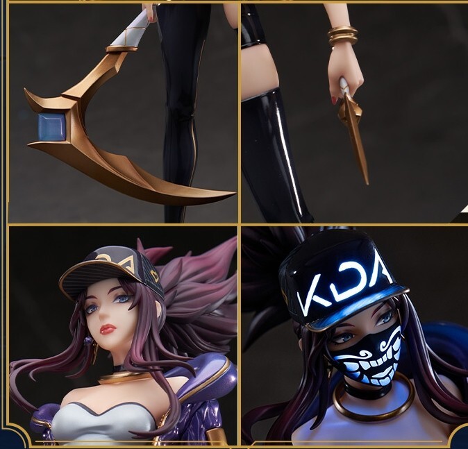 LoL League of Legends K/DA AKALI 1/7 Premium Statue Figure