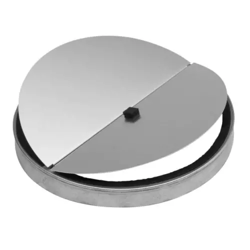 10 In. Vertical Discharge In-Line Damper