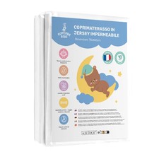 Protettore per Materasso per Bambini 70x140 Impermeabile per Lettino | Copr 6jPn