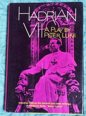 Peter Luke / HADRIAN VII 1st Edition 1969