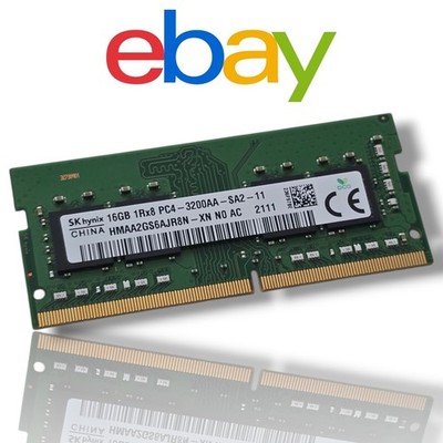 SK hynix 16GB DDR4 3200MHz Notebook RAM SO-DIMM PC4-3200AA HMAA2GS6AJR8N#2217