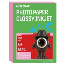 Inkjet Glossy Photo Paper Letter Size 8.5x11 In 200GSM 150 Sheets Pack