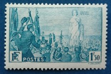 France neuf, n°328, 1F50 Rassemblement pour la Paix, 1936, N*