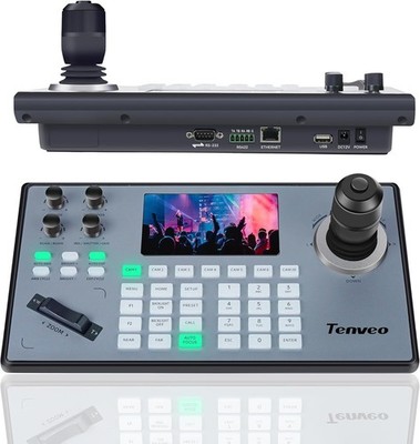 NDI PTZ Kamera Controller 4D Joystick 5 LCD Bildschirm Vorschau PoE IP PTZ Tastatur