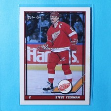1991-92 O-Pee-Chee #424 Steve Yzerman - Detroit Red Wings